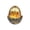 Gold, variant on Halloween Dragon Egg Ornament, Transparent Lava-Style Figurine with LED Breathing Light, Fantasy Tabletop Decoration for Spooky House, Party, Desk, Shelf, Mantel, Game Room & Spooky Home Display