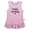 Pink Sleeveless Dresses, variant on Little Turkey Funny Dresses For Baby, Newborn Babies Skirts, Infant Princess Dress, 0-24M Kids Graphic Clothes (Pink Sleeveless Dresses, 18-24 Months)