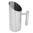 thumbnail image 2 of Jarra de acero inoxidable para agua fría con asa ergonómica para casa, restaurante, cafetería, 1 l/33,8 oz, 2 of 14