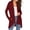 A01 Red, variant on Summer Cardigans for Women Lightweight Cropped Sweaters Long Sleeve Open Front Bolero Shrug Knit Jacket Business Casual&nbsp; Kimono Cardigan