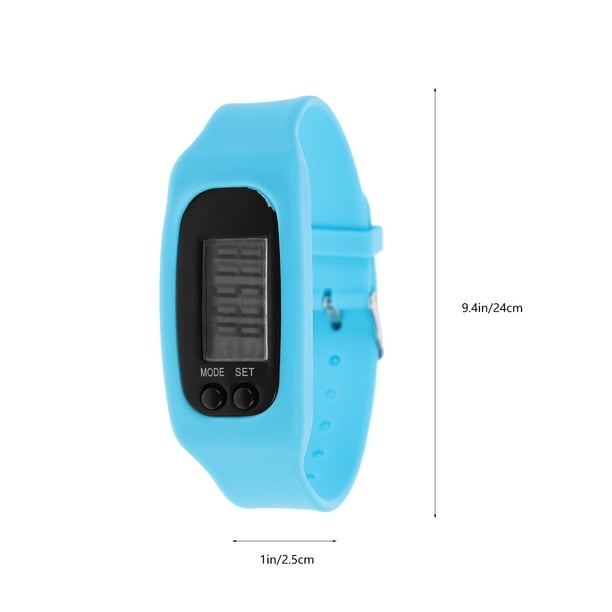 Digital watch hotsell with pedometer