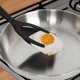 thumbnail image 3 of 2 In 1 Spatula Tongs Nylon Heat Resistant Grip Flip Steak Egg Spatula Fried Egg Turners Kitchen Frying Tool 1PC, 3 of 5