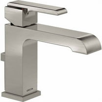 Delta Ara Single Handle Bathroom Faucet, Stainless