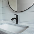thumbnail image 4 of Moen Karis Single Handle Bathroom Faucet (84346BL), 4 of 5