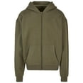 thumbnail image 1 of Build Your Brand Chandail à Capuchon Ultra Lourd à Fermeture Éclair Complète pour Hommes, 1 of 6