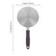 thumbnail image 2 of OULII Heat Diffuser For Gas Stove Induction Cooker Plate Stainless Steel 1Pack, 2 of 7