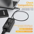 thumbnail image 2 of Cargador ROLADA de 65 W para HP Pavilion G6 G7 G62 G71 G72 DV7 DV6, 2 of 7
