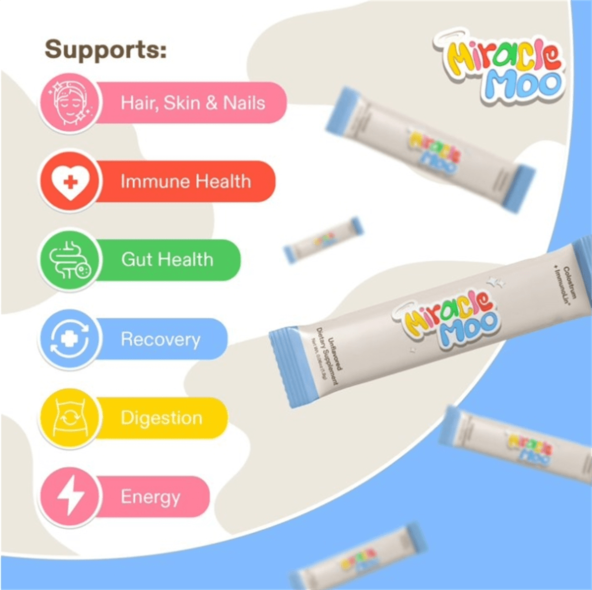 3 Pack Miracle Moo Colostrum