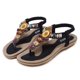 thumbnail image 2 of MKLEKYY Sandalias de Verano para Mujer, Estilo Bohemio, Vintage, Con Cuentas, 2 of 4