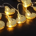 thumbnail image 5 of 1.5m 10LED String Lights Wrought Iron Castle Moon Shape Decorative Lamp Ramadan Decor, 5 of 12