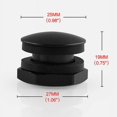 thumbnail image 4 of Rear Windshield Glass Strut Hardware Kit Fit for 92-95 Hatchback EG6 Black, 4 of 7