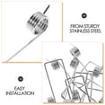 thumbnail image 3 of Raindrops 8Ud Resorte Para De Cubo De Basura Acero Inoxidable Plateado Ideal Para Hogar, 3 of 8