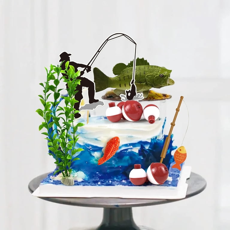 Fishing Cake Toppers Birthdays at Ben Lackey blog