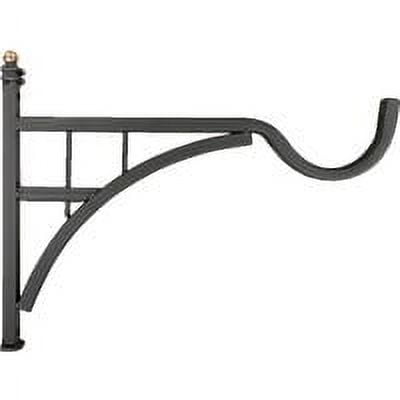 Panacea 12 In. Black Steel Modern Farmhouse Bracket 86171
