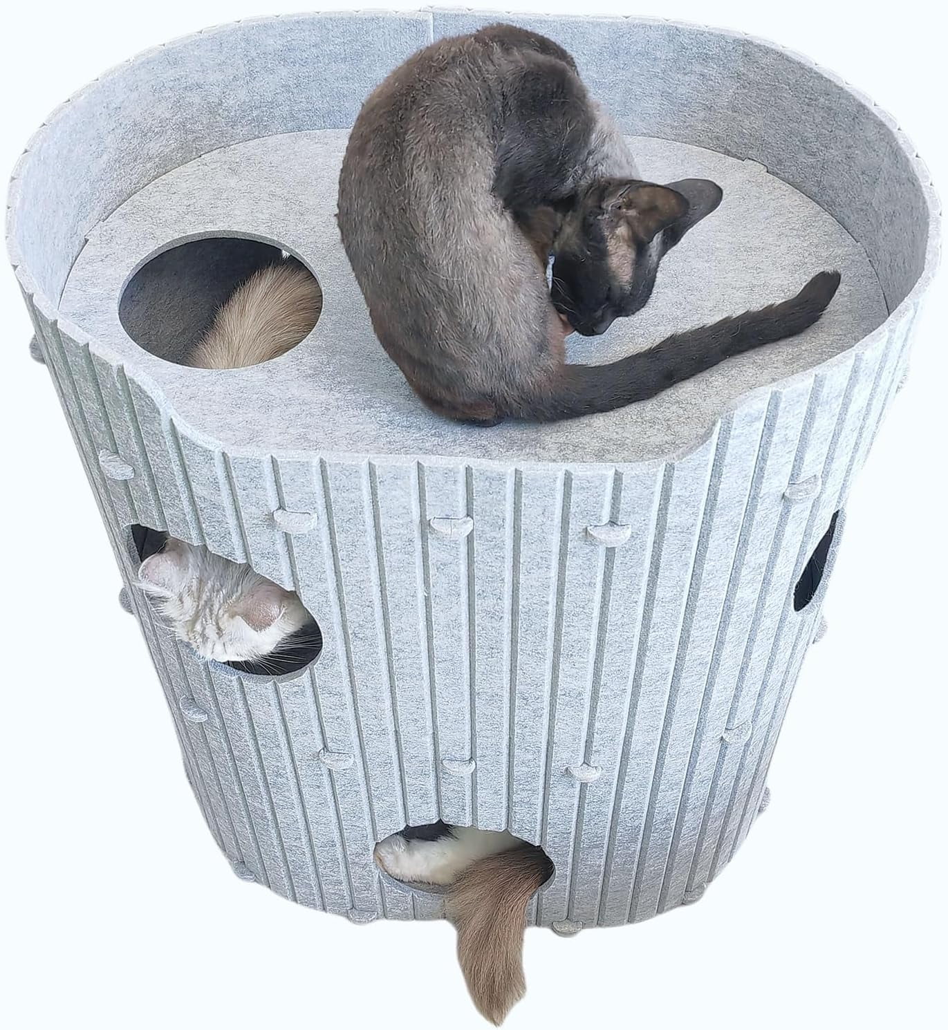 キャット プレイ ハウス Pet Champion Corrugated Cat Scratching Beach Playhouse with