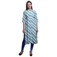thumbnail image 1 of Bimba Women Straight Long Kurta Regular Fit Tunic Casual Kurti X-Small, 1 of 6