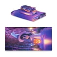 thumbnail image 2 of 3 Piece Bath Towels Set Bath Towel, Hand Towel and Face Towel for Bathroom, Gym, Hotel Person Holding Pumpkin Lantern, 2 of 8