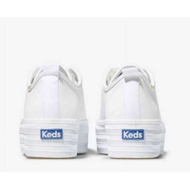 Keds triple top decker white leather