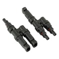 thumbnail image 2 of Yeacher Portable IP67 Waterproof Male And Female Plug T-Shaped Solar Panel Photovoltaic Connector, 2 of 8