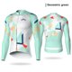 thumbnail image 3 of INBIK - Maillot de ciclismo de manga larga para hombre, ropa para ciclismo de carretera, camisetas para montar en bicicleta de montaña, maillot de ciclismo rápido con cremallera completa y bolsillos, 3 of 5