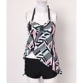 thumbnail image 5 of Gibobby Conjunto de Traje de Baño para Mujer Mujer Bañadores Tankini 2 Piezas Traje de baño normal Talle Trajes de baño Deportes Vacaciones Sexy / Con Ti(Negro,M), 5 of 5