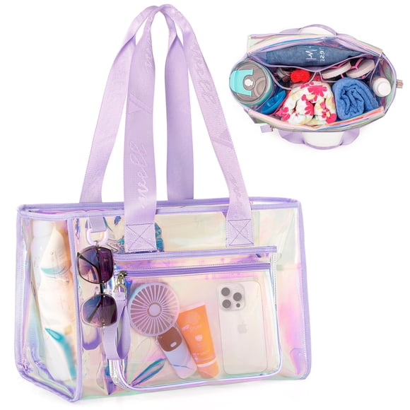 Bolsa Yarwo Iridiscente grande, 43 x 19 x 30 cm, impermeable