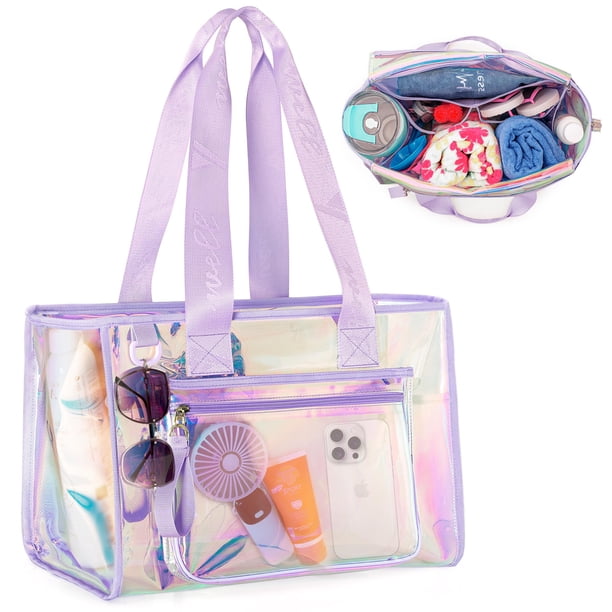 Bolsa Yarwo Iridiscente grande, 43 x 19 x 30 cm, impermeable