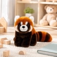 thumbnail image 4 of Stuffed Animals, Red Panda Stuffed Animal, Plush, Striped Tail Plush, 8 Inch 1Pc Cuddly Soft Red Panda Figure, Perfect for Casual Play and Shelf Display, 4 of 9