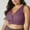 #0361-Purple, variant on Xucatan Front Closure Bras for Women Seamless No Underwire Plus Size Mesh Neck Bralettes Supportive Wireless Daisy Comfort Tshirt Bra Christmas gifts