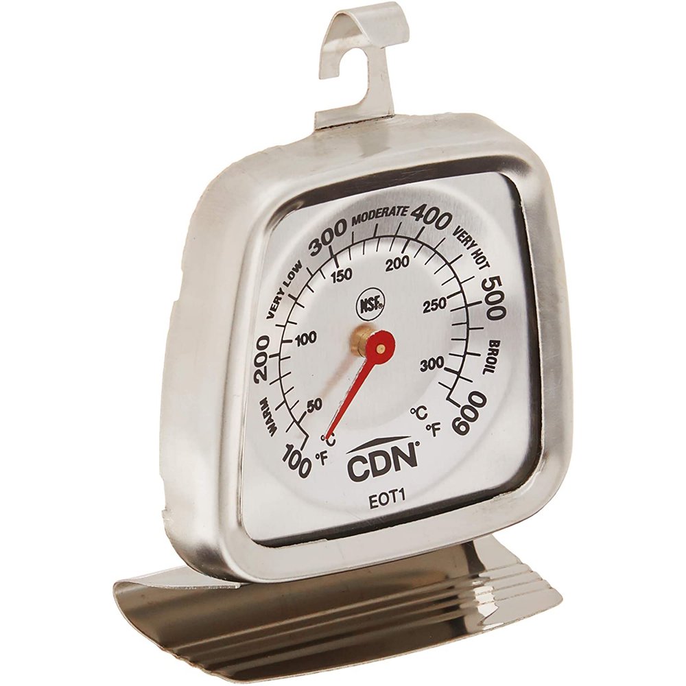 CDN Stainless Steel Oven Thermometer, 100℉ to 600℉, Model EOT1