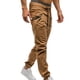 thumbnail image 2 of Hombres Casual Moda Sólido Camuflaje Elástico Panel Tie Pantalones Lounge Pantalones Pompotops  oipoqjl41620, 2 of 4