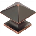 thumbnail image 1 of Hickory Hardware P3015-OBH 1.25 In. Square Studio Collection Oil-Rubbed Bronze Cabinet Knob, 1 of 3