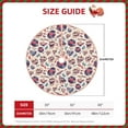 thumbnail image 2 of Sikiie rock Skull record Retro Nativity Christmas Tree Skirt, Jesus Christian Winter Holiday Tree Mat Decoration(30-48IN)36", 2 of 6