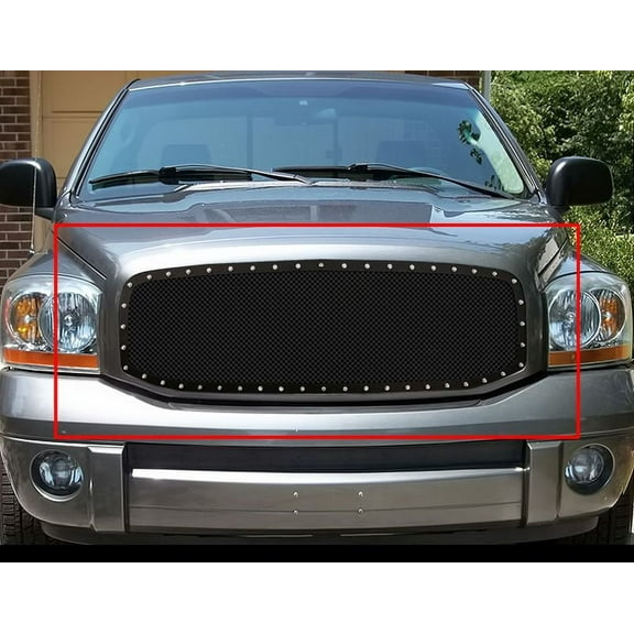 2006-2008 Dodge Ram 1500 /2006-2009 Dodge Ram 2500 /2006-2009 Dodge Ram 3500 Main Upper Rivet Grille