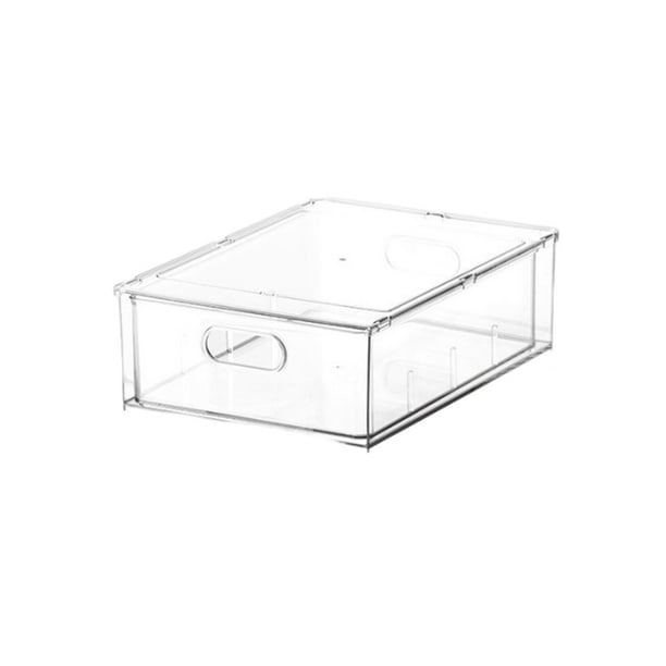 Bearachild Cajón de almacenamiento de plástico para cocina, organizador de escritorio, congelador, caja para encimera, estuche reutilizable para oficina, Almacenamiento y organización del hogar Bearachild HA065578-00B
