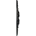 thumbnail image 4 of Ekena Millwork 23 5/8"OD x 3"ID x 2"P Bordeaux Deluxe Ceiling Medallion (Fits Canopies up to 4"), Hand-Painted Jet Black, 4 of 6