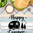thumbnail image 3 of Joocar Happy Camper Camping Theme Table Mats Set Of 4 For Home Kitchen Table Decor 12x18 inch, 3 of 5