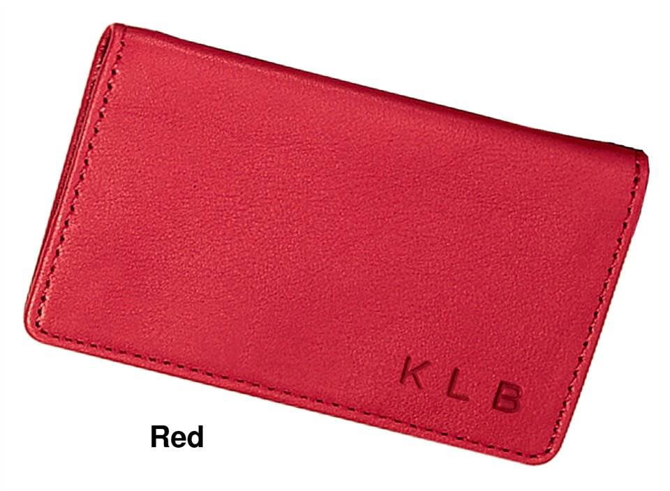 Royce Leather ID Holder and Credit Card Wallet in Genuine Leather