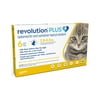 Revolution Plus Topical Solution for Cats 2.8-5.5 lbs, Gold Box), 6 dosage tubes (6 mos Supply)
