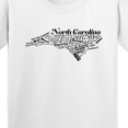 thumbnail image 4 of Inktastic North Carolina Word Salad Youth T-Shirt, 4 of 5