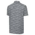 thumbnail image 3 of Men's Antigua Gray/Black Atlanta United FC Seasons Polo, 3 of 4