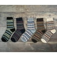 thumbnail image 4 of Winter Thick Warm Stripe Wool Socks Casual Sock Business Socks, 4 of 11