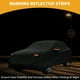 thumbnail image 3 of Funda para automóvil impermeable para MG HS 2018-2023 con franjas reflectantes, 3 of 5