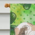 thumbnail image 3 of English Bulldog St. Patricks House Flag, 3 of 4