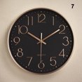 thumbnail image 1 of CAROOTU Quartz Wall Clock Plastic Fashion Design Clocks For Home Decor Living Room, 1 of 5