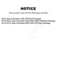 thumbnail image 2 of TOR Front Suspension Stabilizer Bar Link Kit TOR-K750741 for Car Jeep Cherokee with Off Road Package, 2 of 2