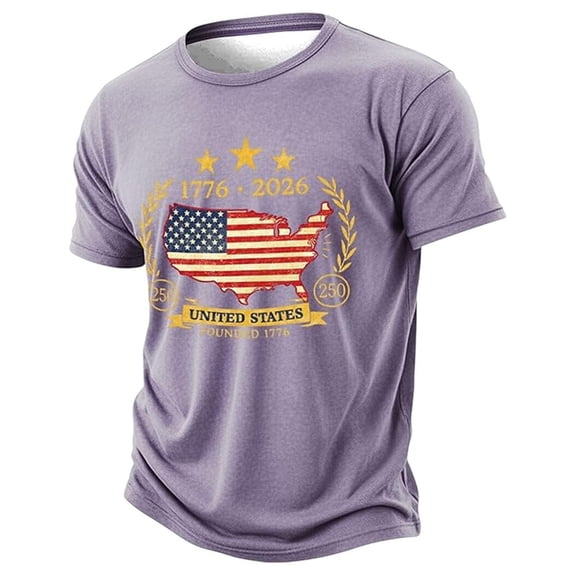 250 Anniversary USA Shirt 1776-2026 250th Birthday Patriotic American Flag T-Shirt