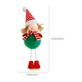 thumbnail image 2 of Tainini Clearance Sale ! Christmas Plush Doll,9in Snowman Santa Claus Christmas Standing Doll for Christmas Holiday Decor, 2 of 5