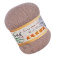 thumbnail image 4 of Hilo de bufanda para tejer hilo suave y fino de felpa a mano hilo de ganchillo para coser DIY hilo de chal de invierno 50 g / bola Inevent JJ25466-05, 4 of 6