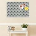 thumbnail image 3 of PinPix 36x24 Custom Cork Bulletin Board Grand Floral Motif Poster Board Has a Fabric Style Canvas Finish, Framed in Grand Floral Motif, by ArtToFrames (PinPix-181), 3 of 5